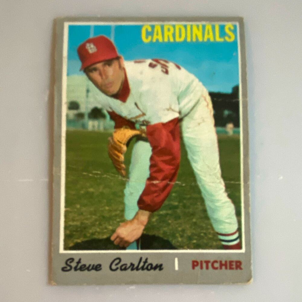 Topps 1970 O-Pee-Chee Steve Carlton #220 St. Louis Cardinals Baseball Card